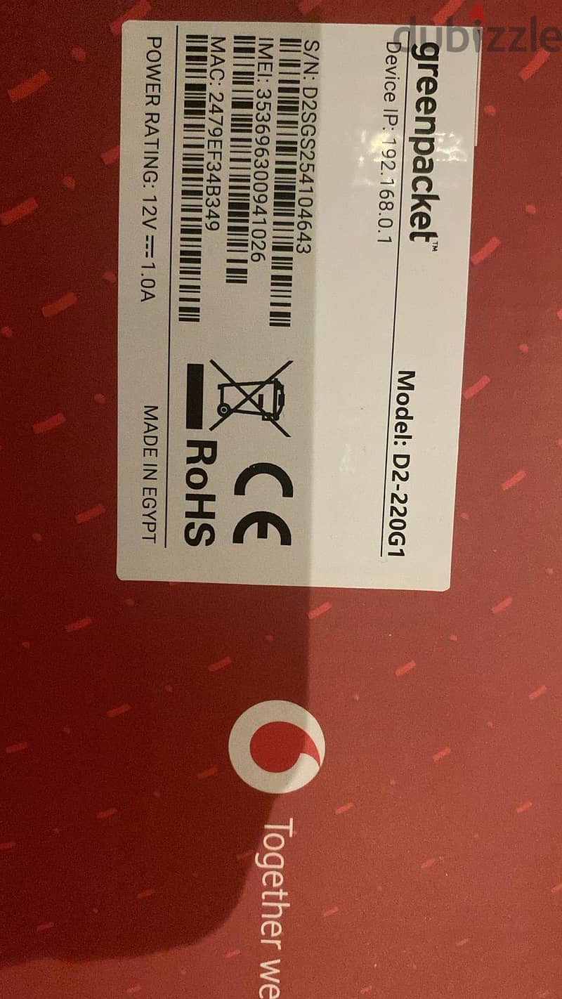 4G router Vodafone 2