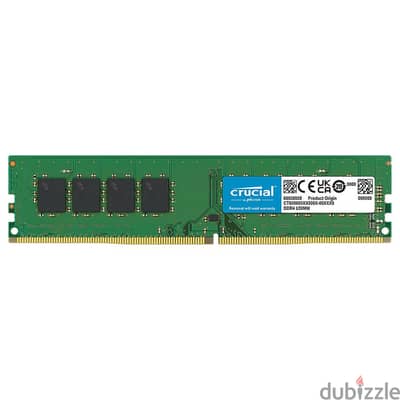 Desktop Ram ddr4 crucial 8gb 3200mhz.