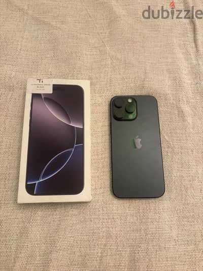 Apple - iPhone 16 Pro Max Black ايفون ١٦ برو ماكس اسود