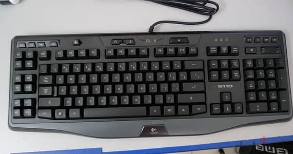 كيبورد جيمينج مضيء لوجيتك Logitech G110 gaming