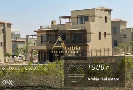 فيلا ١٤٦٠ م كورنر كمبوند بالم هيلز قطاميهpk1 بيزمنت واكسس رووف