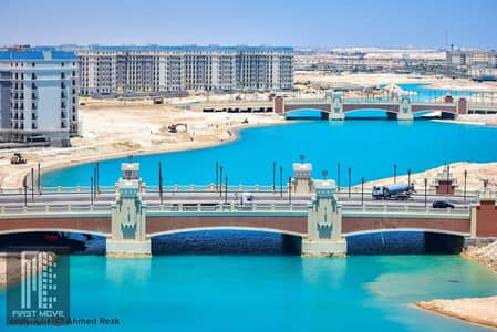 شقة  للبيع بفيو مميز جدافى العالمين بالحى الاتينى فى الساحل الشمالى اخر يونت موجودة بالسعر دا وانظمة سداد متنوعه