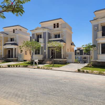 آي فيلا جاردن للبيع في Mountain View Giza Plateau  بمساحه 340  متر + 140 متر جاردن  - جاهزة للسكن