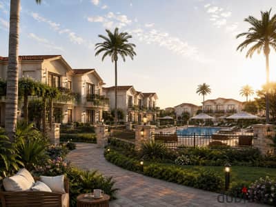 Instead of buying an apartment. Own a twin house of 250m with a private garden in Zayed El Gadida - Down payment of 10% and installment over 7 years