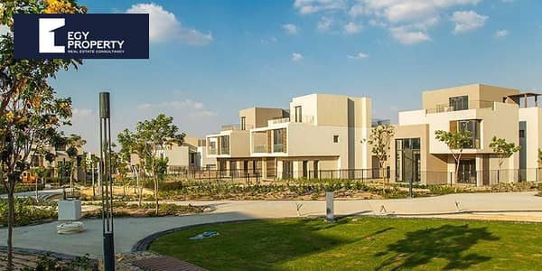 فيلا للبيع في فيليت القاهرة الجديدة بوحدة كورنر واتجاه بحري وجاهزة للاستلام