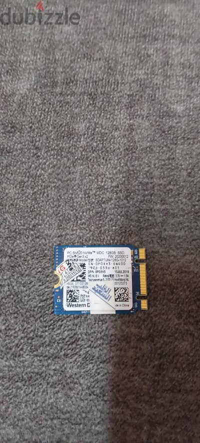 هارد nvme m2 128 جيجا  للبدل  ب ssd sata