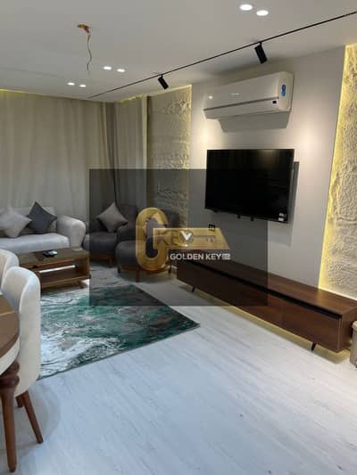 Furnished hotel apartment for rent in Al Rehab, fully furnished next to the Eastern Market and the bank complex prime location with a wide garden view