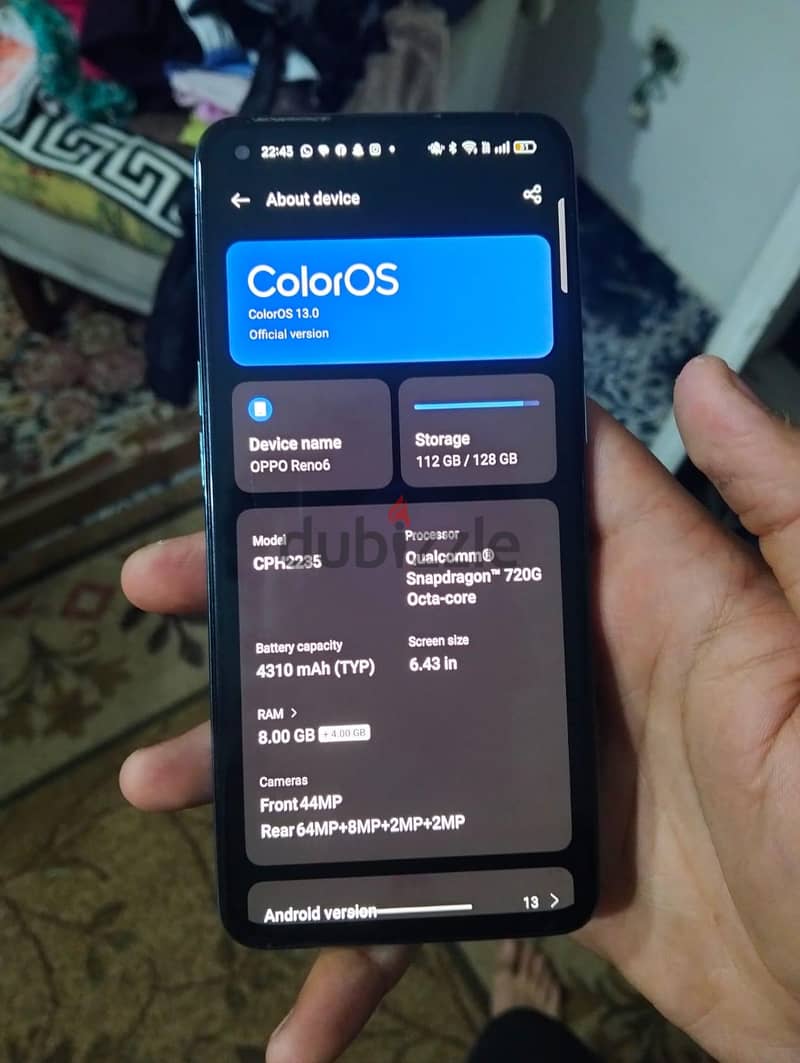 OPPO Reno6 2