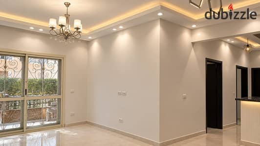 Apartment for sale ground floor with a garden 40m in Degla Compound Phase One Ultra Super Lux finishing