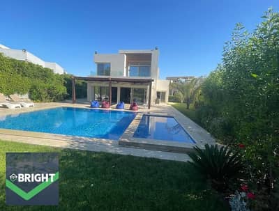فرصتك الان ! جاردن فيلا 330م مع برايفت pool و جاكوزي - بفرش ألترا مودرن - 5ماستر -في هاسيندا باي سيدي عبد الرحمن - hacienda bay