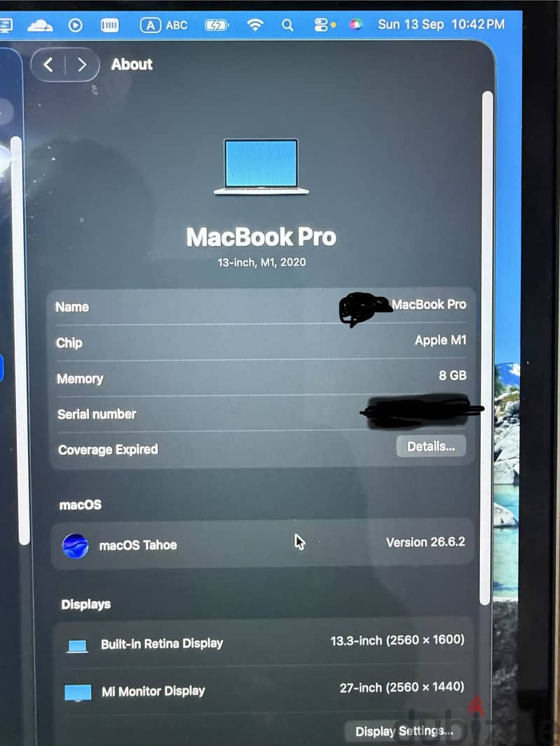 MacBook Pro 13-inch - M1 - 2020 4