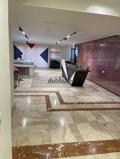 Distinctive administrative office 350m with air conditioning for all administrative purposes in the finest towers of Nasr City Delta Stars