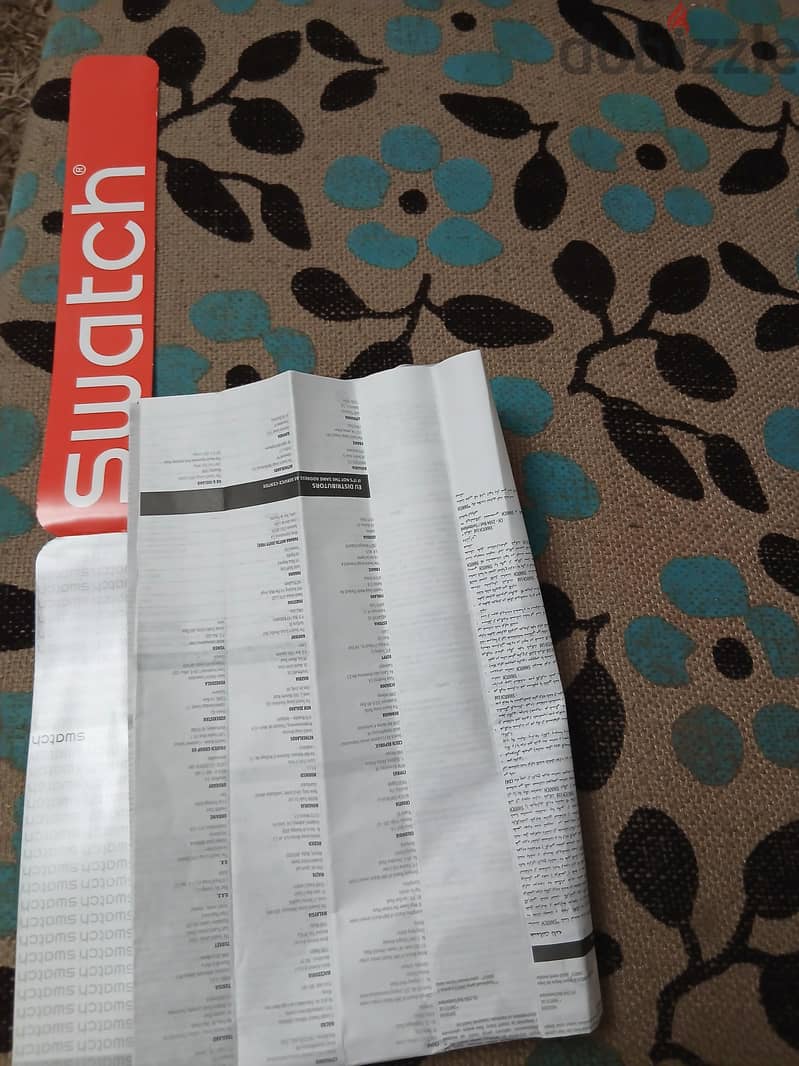ساعه swatch 9
