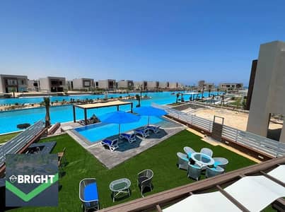 واتر فيلا 750م - 5 غرف مع ناني رووم + برايفت pool - متشطبة بالكامل - بأرخص سعر الان في هاسيندا باي سيدي الرحمن - hacienda bay north coast