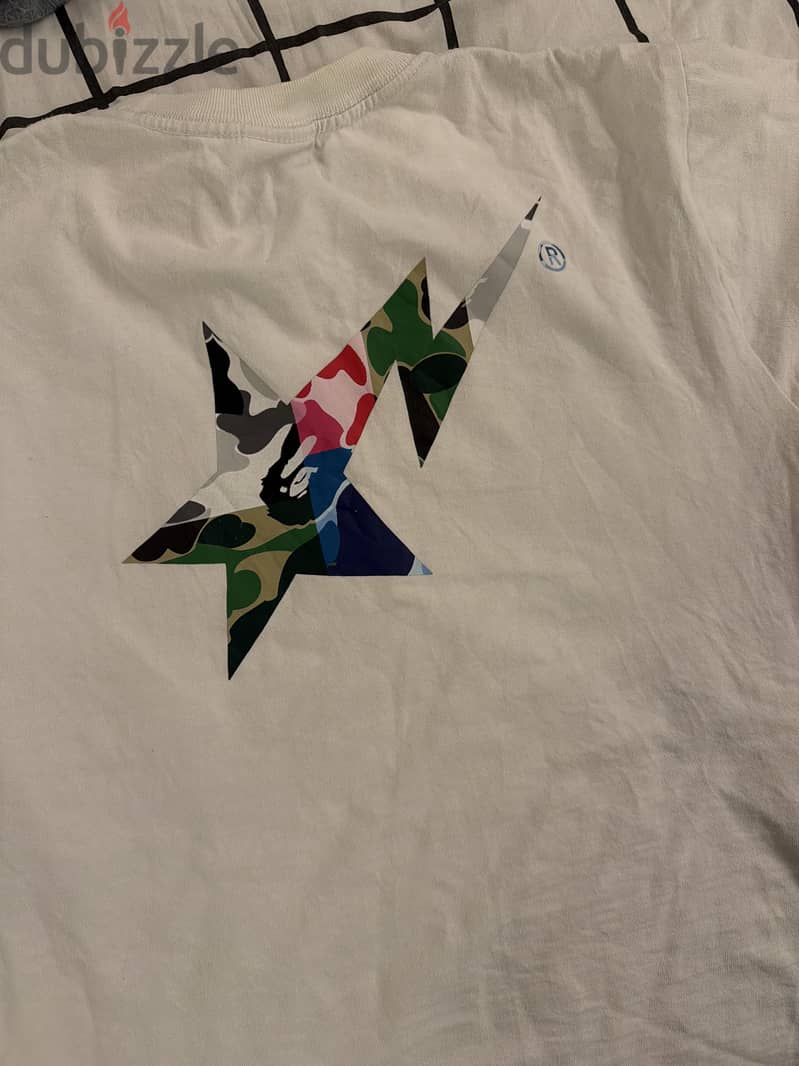 bape white tishitrt 2
