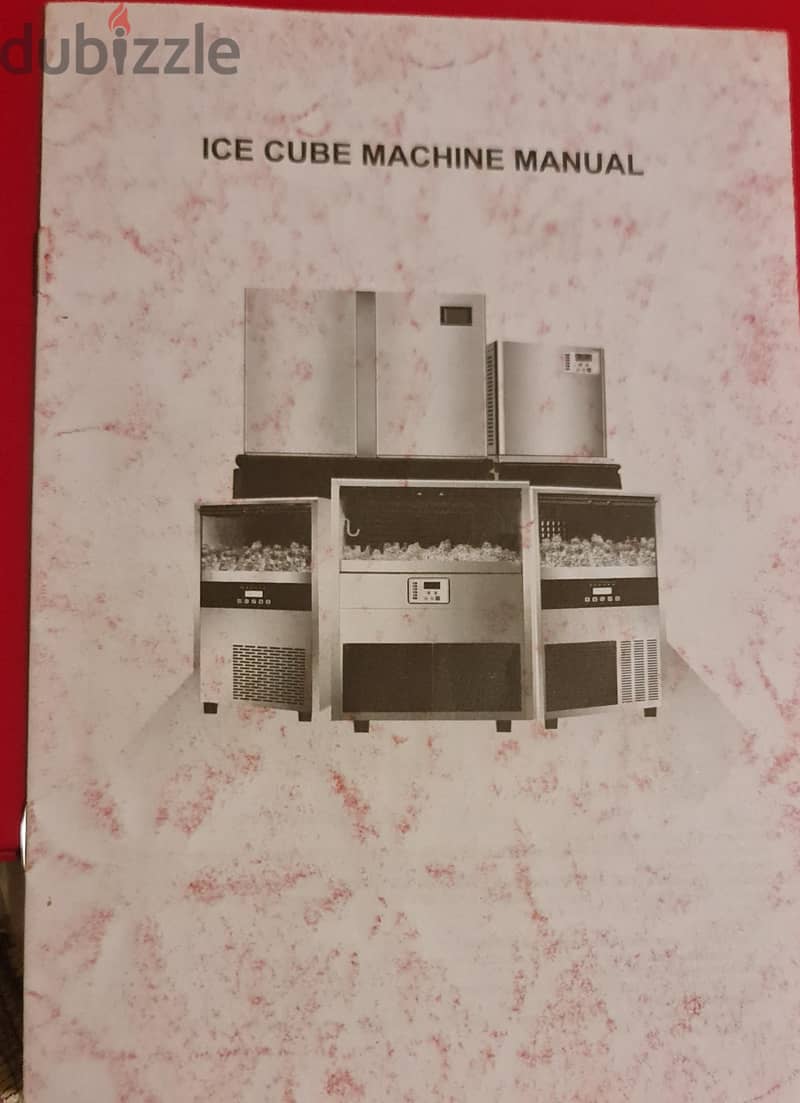 Ice cube machine 60L 1