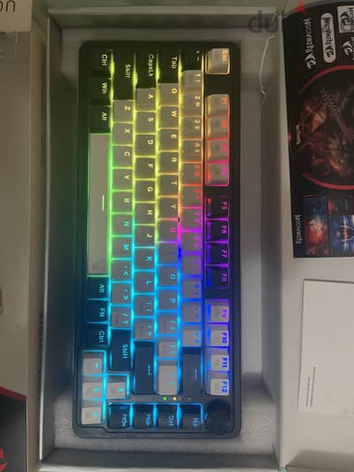 keyboard redragon k673 pro ucal (linear red mech switch)