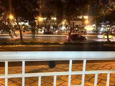 Furnished rental in Madinaty (B12), directly facing East Hub Mall and the Craft Zone.