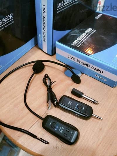 ميكروفون لاسلكي طراز 2.4G