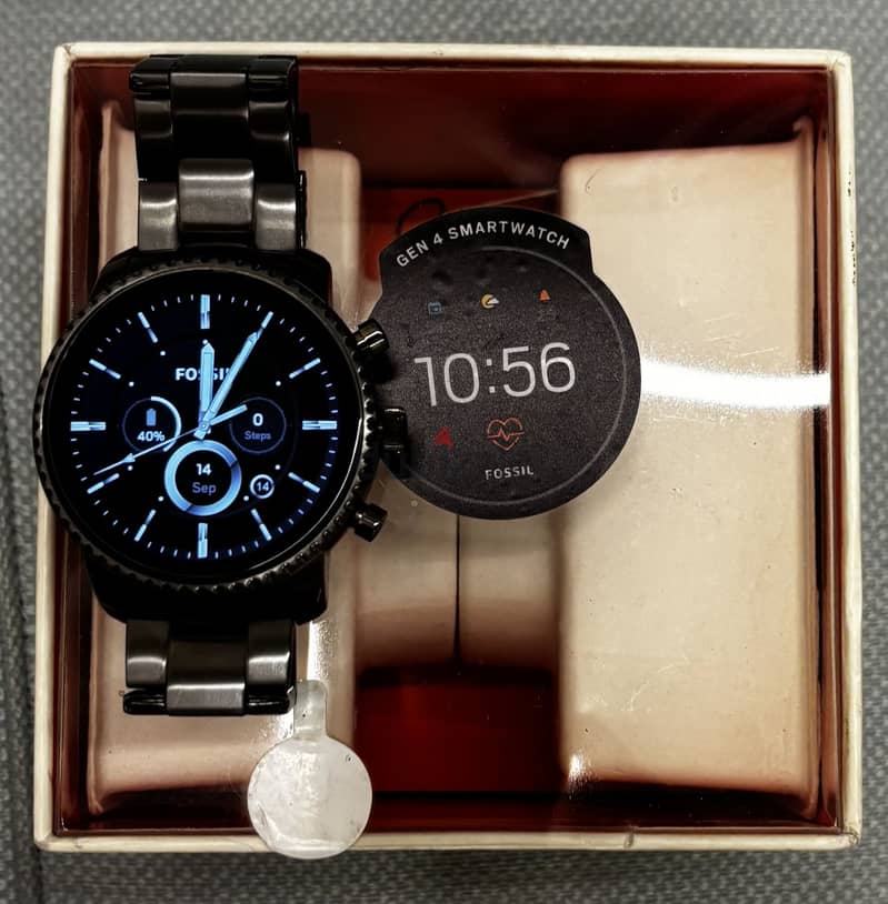 Fossil @ Gunmetal smart watch Gen 4 1