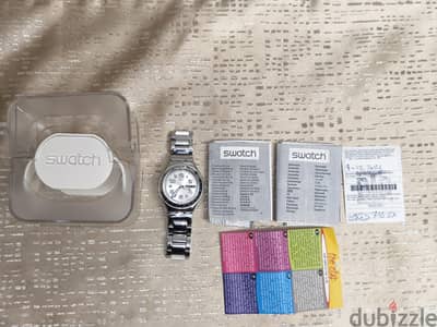 Swatch Irony Big "High Frequency" (YGS4008) - Full Set NOS 1999
