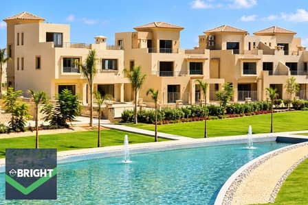 أخر فيلا 578م بهذا السعر - 3غرف - فيو مميز جدا - بأقل سعر ممكن في بالم قطامية القاهرة الجديدة - palm kattameya new cairo