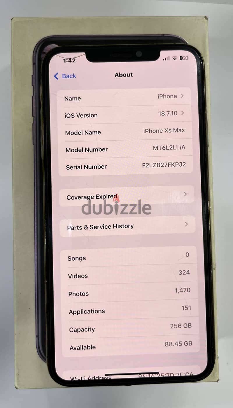 iphone Xsmax للبدل 5