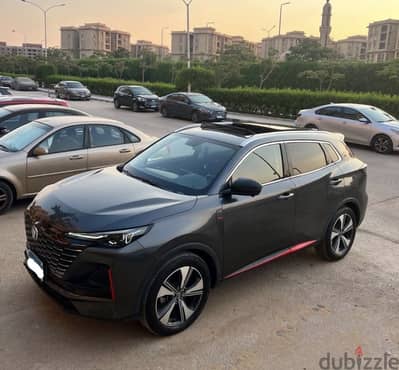 للآيجار بدون سائق شنجان cs55 بلس  أعلى فقه زيرو 2027