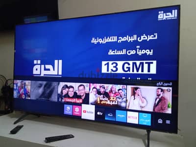 سامسونج 65 سمارت برسيفر داخلي 4k فريم لس بريموت ماجيك