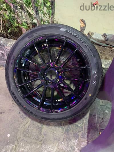 طقم 4 جنوط Vossen VFS-2 أصلي