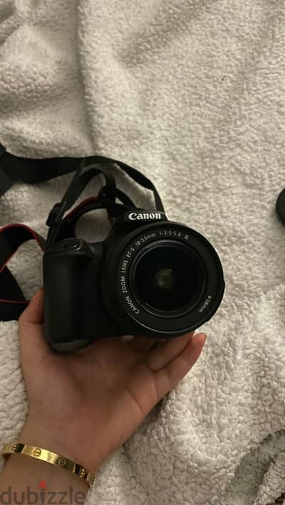 Canon 250D with lens EF-S 18-55mm