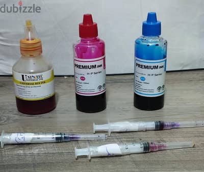 أحبار ممتازة لجميع الطابعات الحبر . . أنا مش متخصص فمش عارف استعملها صح