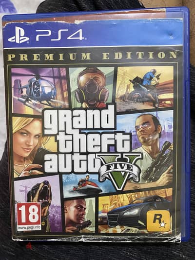 GTA 5 premium edition (ps4)