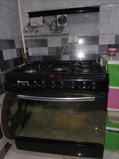 فرن و بوتجاز وايت بوينت ٥ عيون