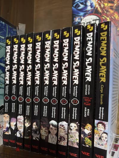 Demon slayer high copy manga 15 to 23 + 2 extra books (original size)