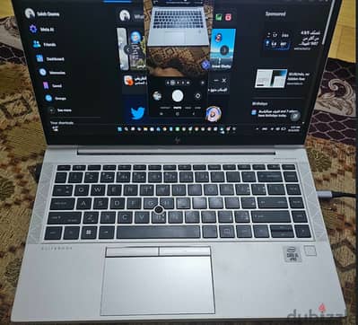 HP Elitebook 840 G7 Notebook 16GB RAM 256GB SSD NVMe Core i5