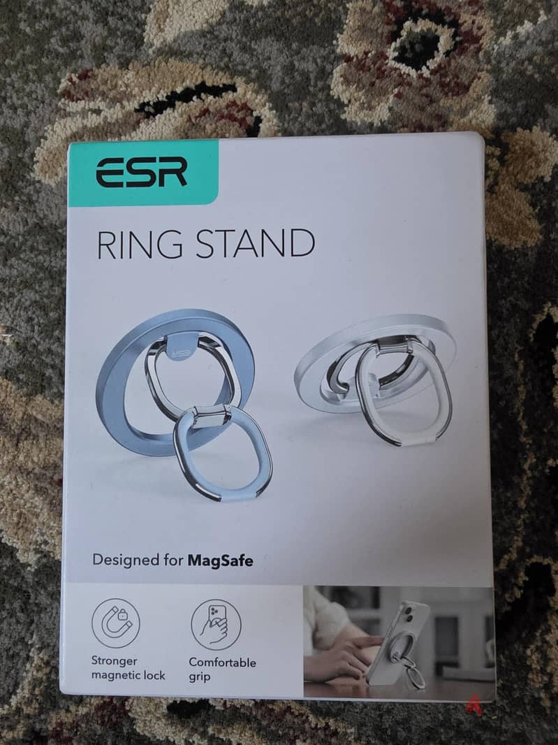 ESR Ring Stand for any mobile - Black color 1