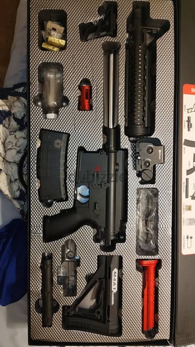 m4a1 gell blaster 7.4v high quality durable and heavy