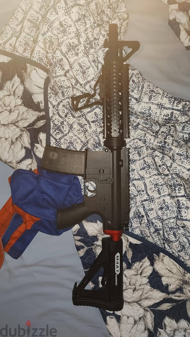 m4a1 gell blaster 7.4v high quality durable and heavy 4