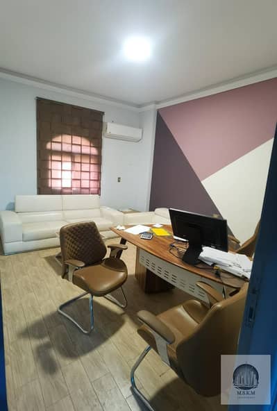 Apartment for sale in Al Yasmin 5 Villas, elevated ground floor, 150 square meters, 3 rooms and 2 bathrooms, super deluxe finishing