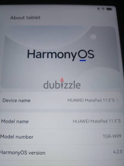 Huawei Matepad 11.5"S, 8GB Ram, 256GB Storage.