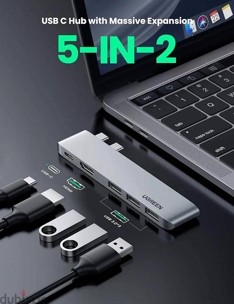 ugreen usb 5*1 MacBook 1