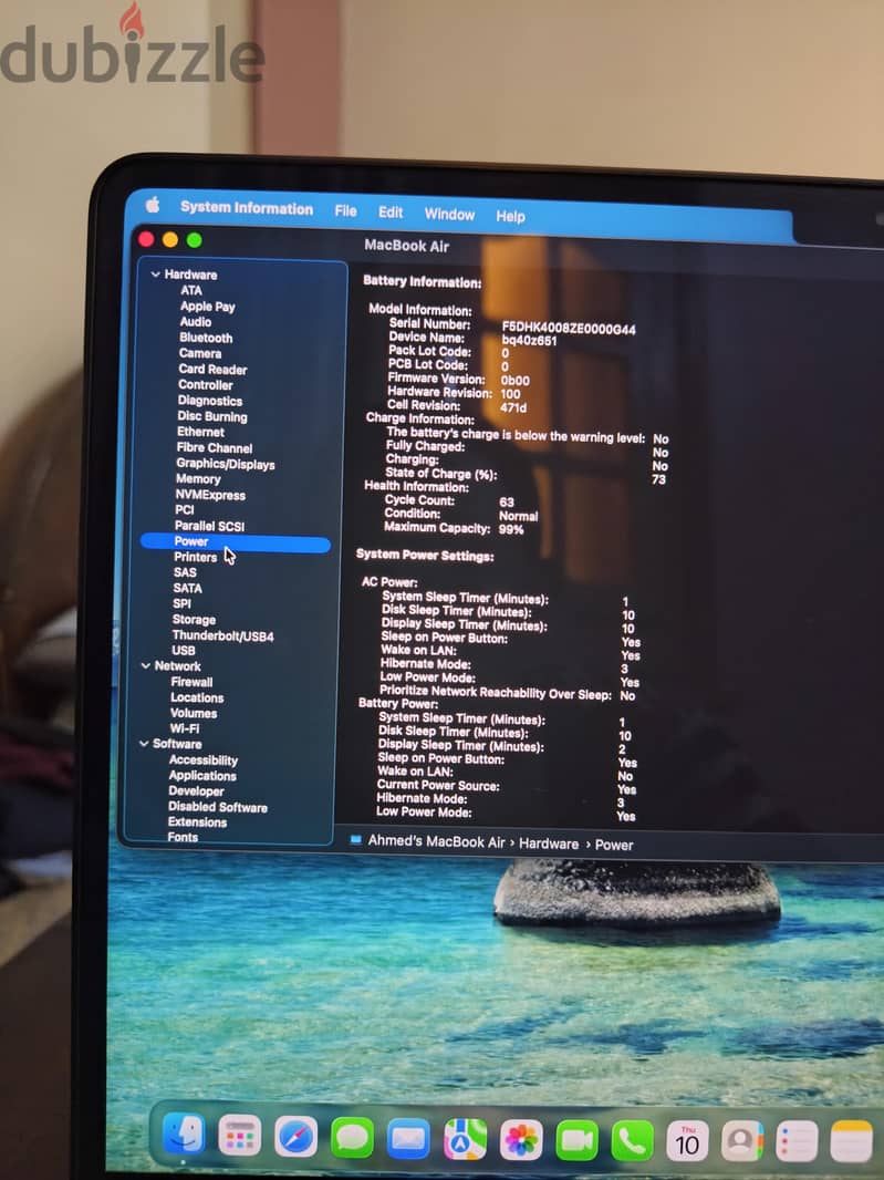 Mackbook air m4 512 SSD 2
