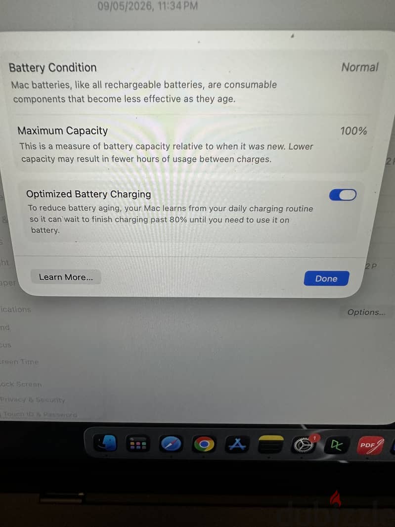 Used like new 3