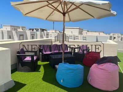 بنتهاوس – موقع مميز بدوبل فيو رائعة – مفروش بالكامل في امواج الساحل الشمالي - Amwaj north coast