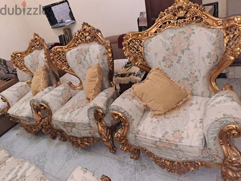 صالون دهبى ملكى 1