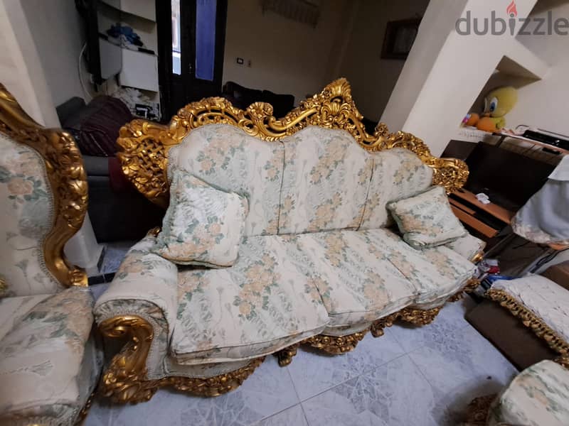 صالون دهبى ملكى 3