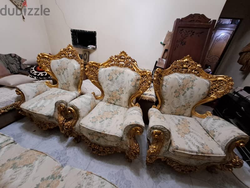 صالون دهبى ملكى 6