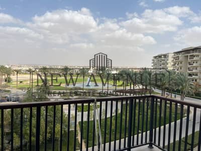 Apartment ready to move prime location Overlooking amazing fountain fully finished at uptown cairo