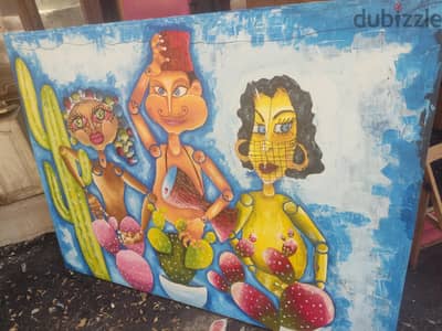 لعشاق التمييز لوحة مرسوم يدوى للتواصل